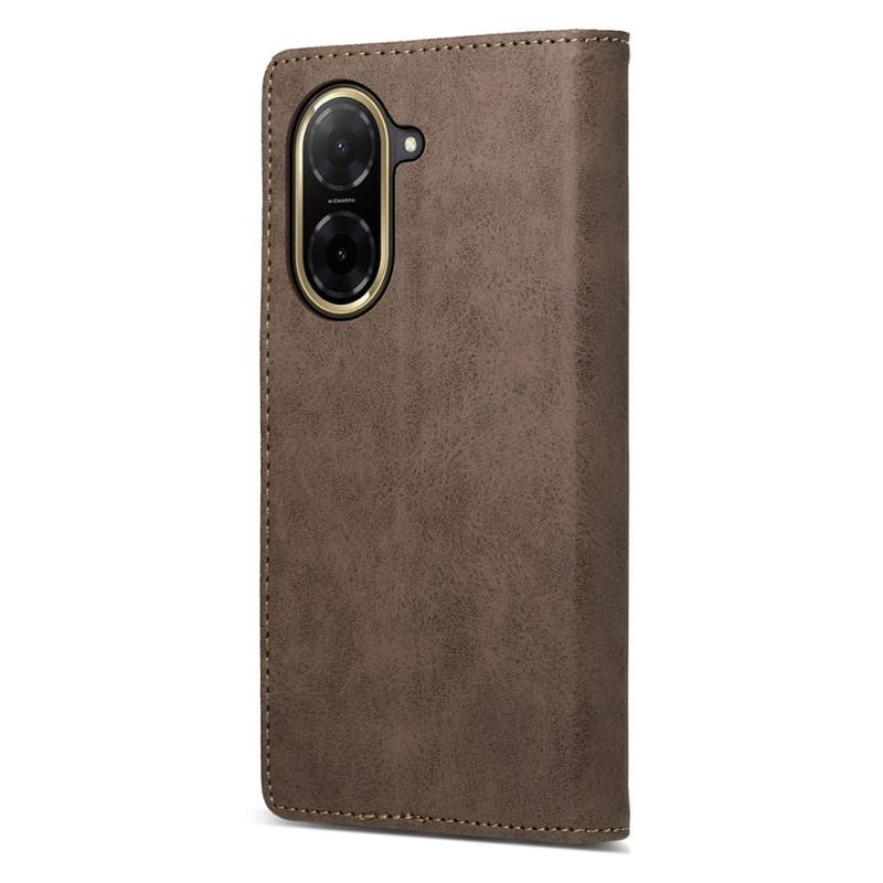 Folio-fodral Poco C71 Brunt Konstläder