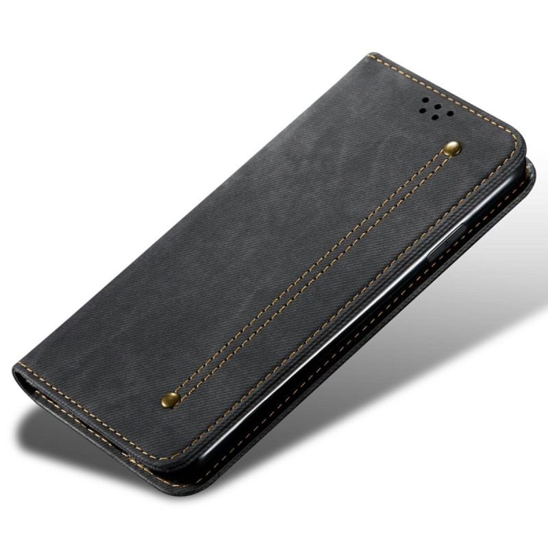 Folio-fodral Poco C71 Denimtyg