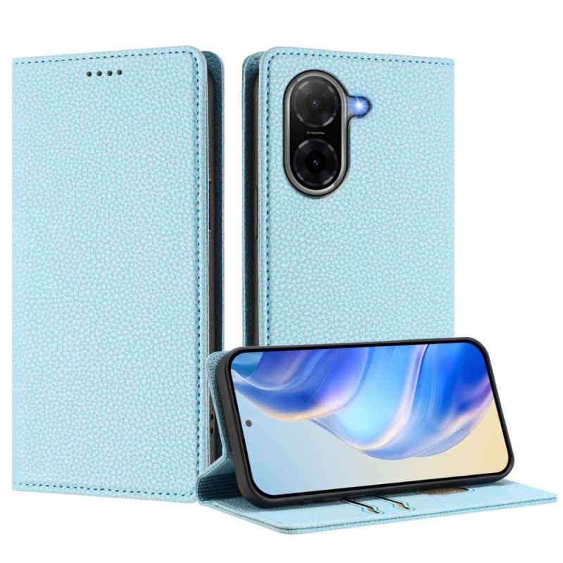 Folio-fodral Poco C71 Telefonfodral Brunt Konstläder