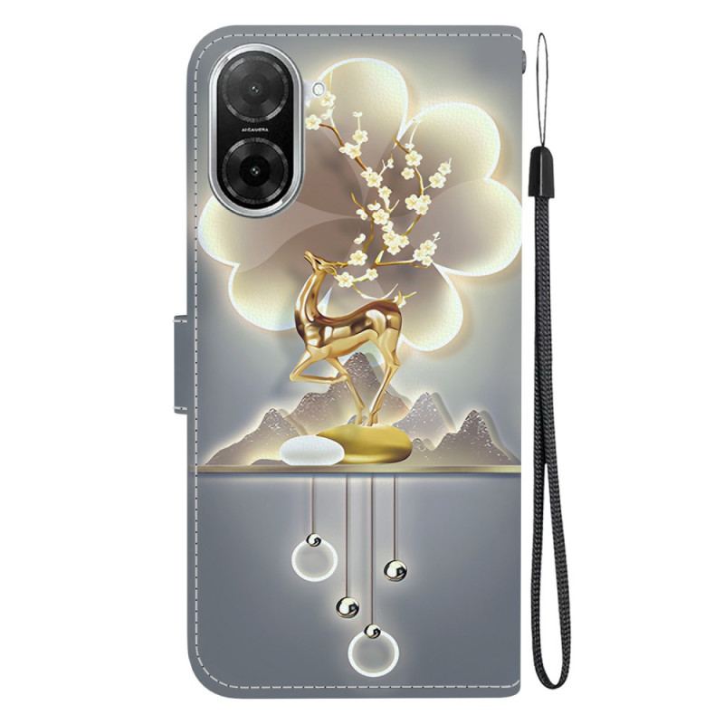 Läderfodral Poco C71 Telefonfodral Sikahjort