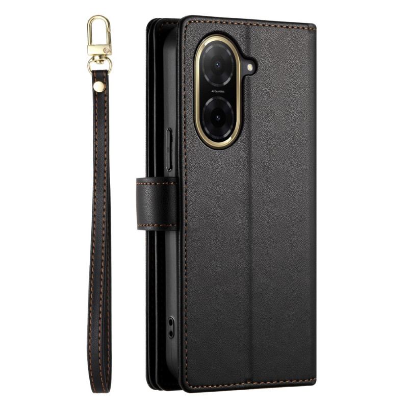 Läderskal Fodral Poco C71 Rem Och Axelrem Rem