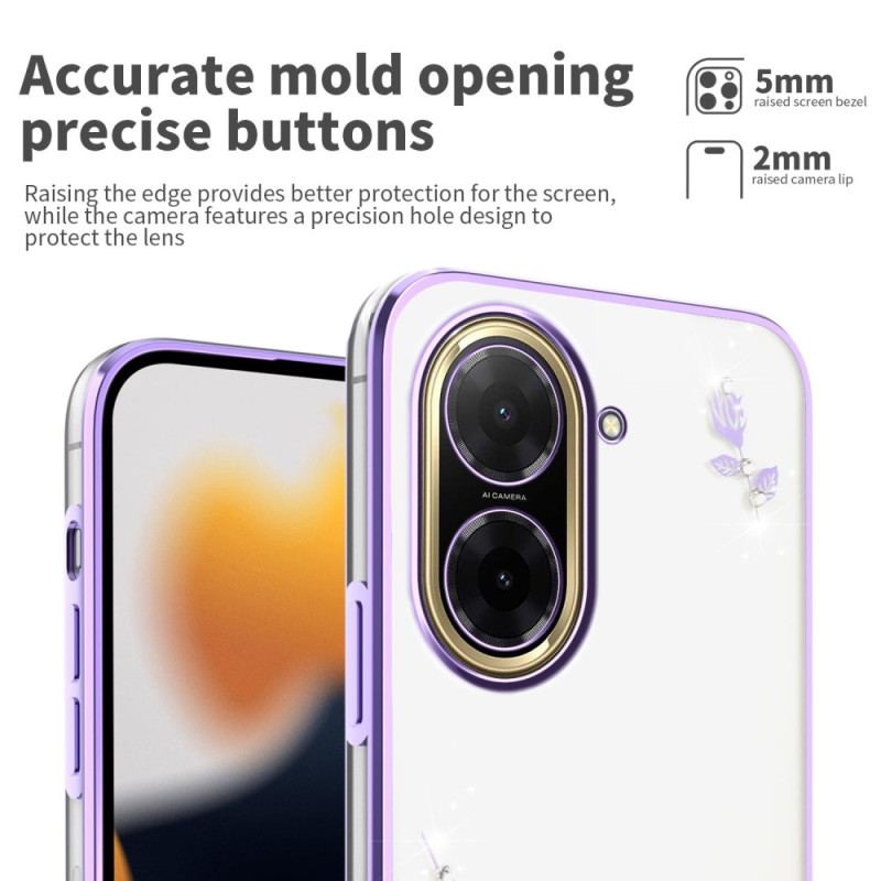 Skal För Poco C71 Strass