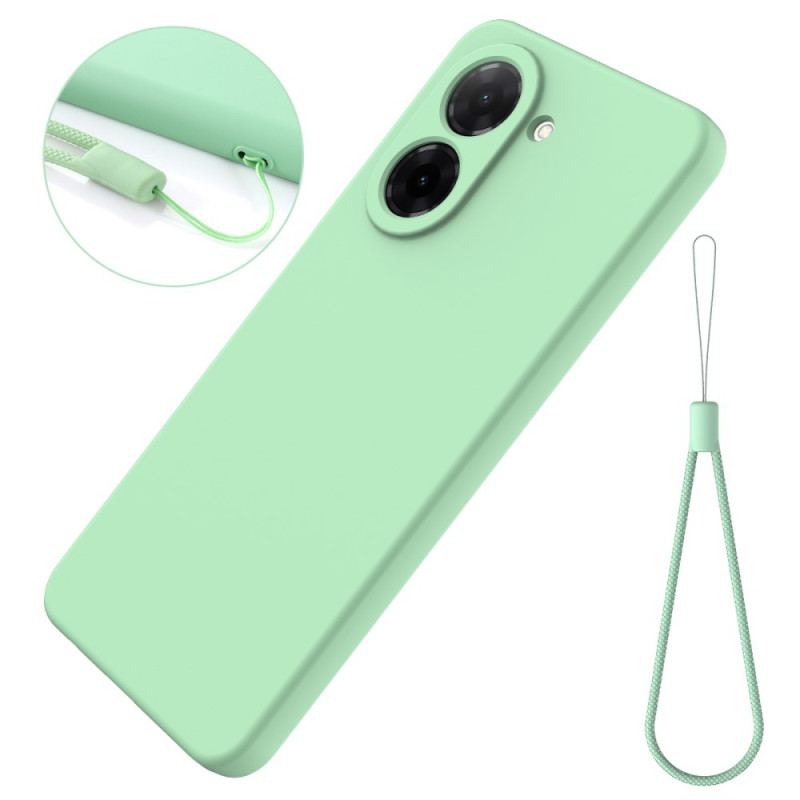 Skal Poco C71 Flytande Silikon Med Snodd