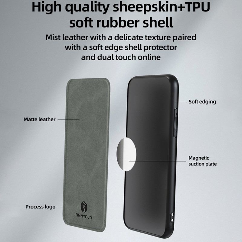 Skal Poco C71 Lädereffekt