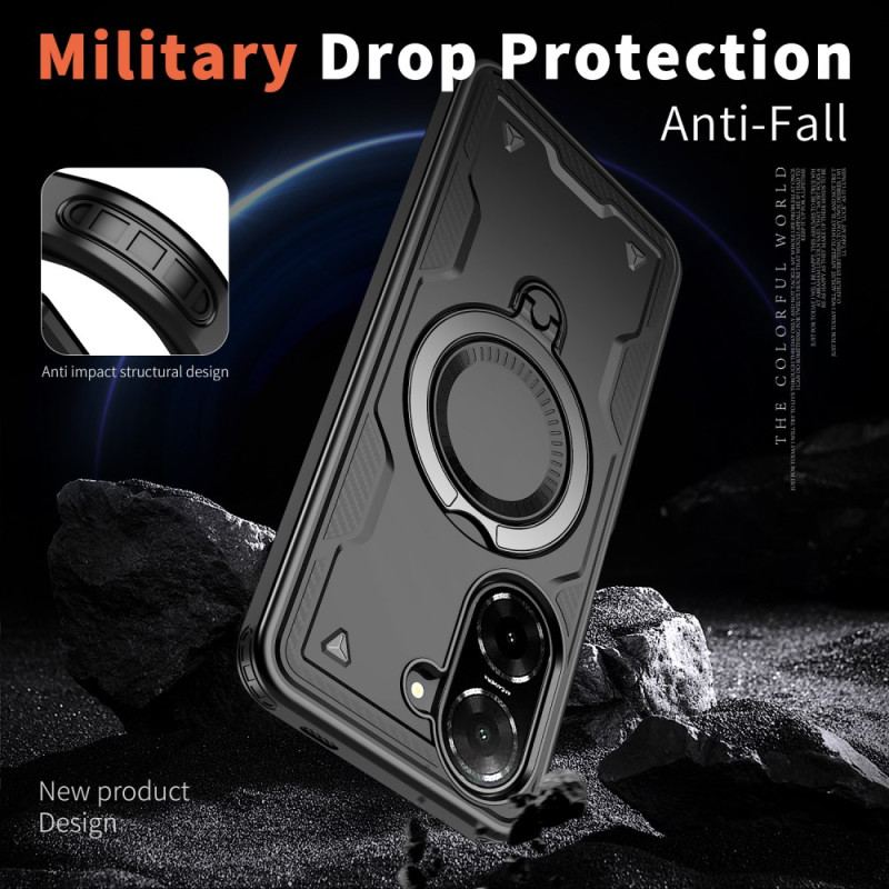 Skal Poco C71 Magsafe-kompatibelt Med Militärt Skydd Och Stativ