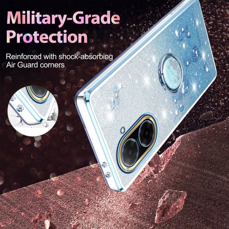 Skal Poco C71 Telefonfodral Kadem Strass-ringställ