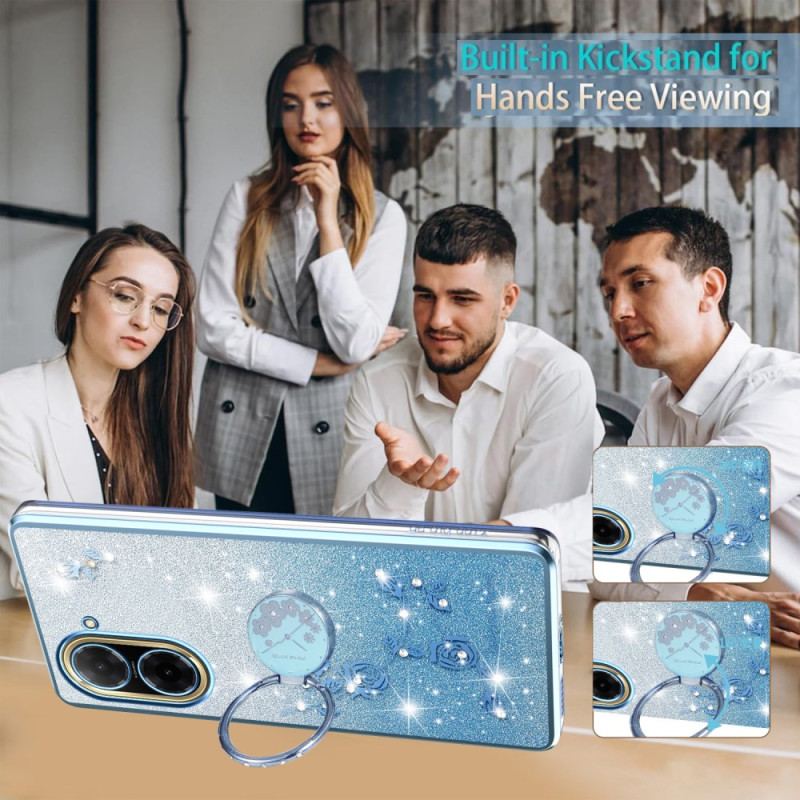 Skal Poco C71 Telefonfodral Kadem Strass-ringställ