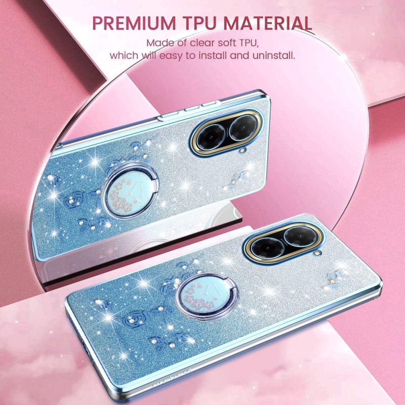 Skal Poco C71 Telefonfodral Kadem Strass-ringställ