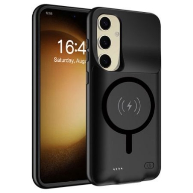 10000mah Batterifodral För Samsung Galaxy S25 Extern Laddare Med Magnetfäste