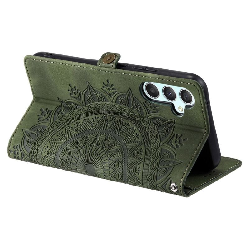 Fodral För Samsung Galaxy S25 5g Mandala-mockaeffekt