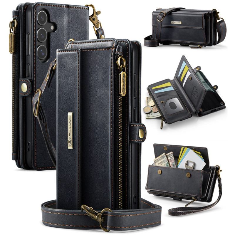 Fodral Samsung Galaxy S25 5g Full Rfid-plånbok