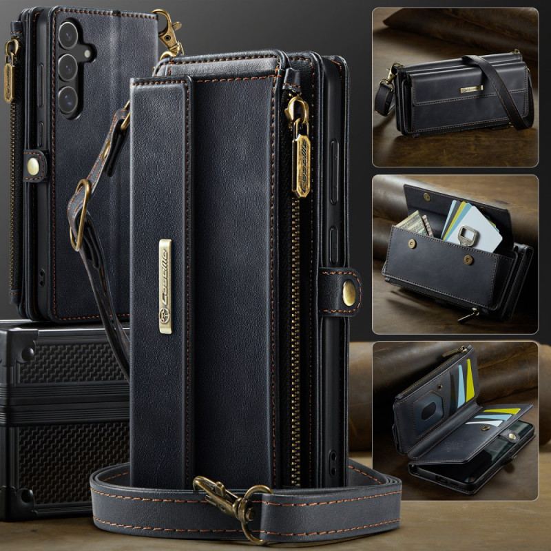 Fodral Samsung Galaxy S25 5g Full Rfid-plånbok