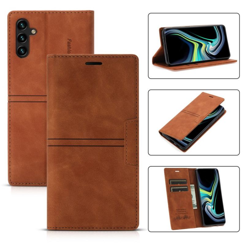 Folio-fodral Samsung Galaxy S25 5g Telefonfodral Stiliserad