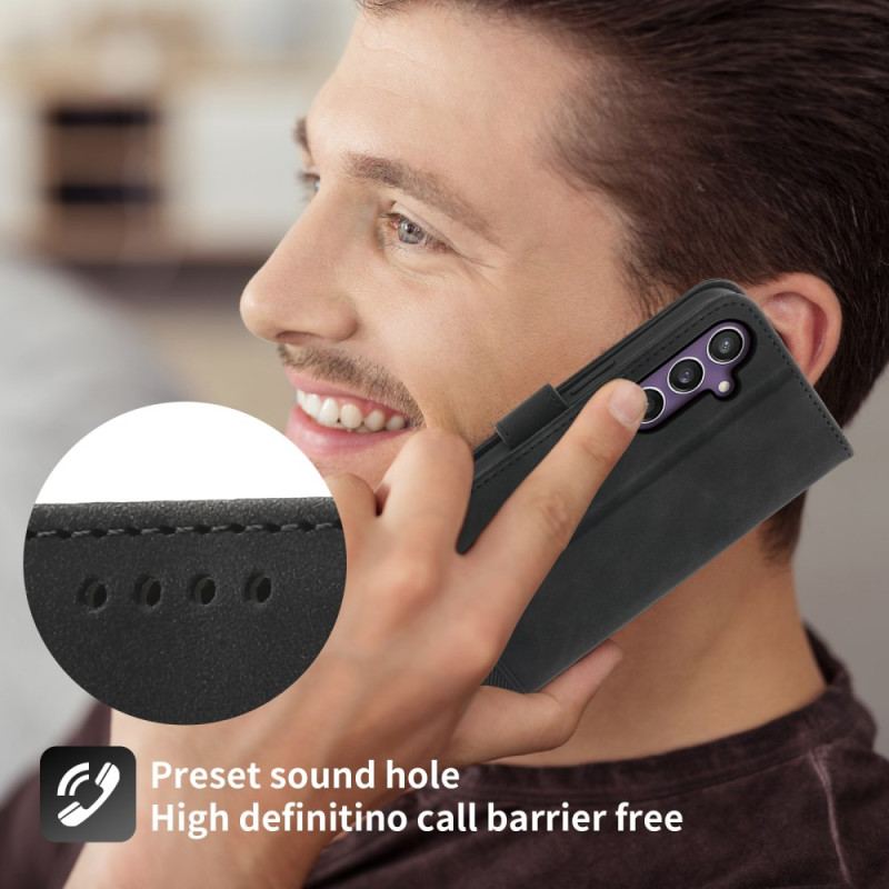 Läderfodral Samsung Galaxy S25 5g Telefonfodral Dierfeng