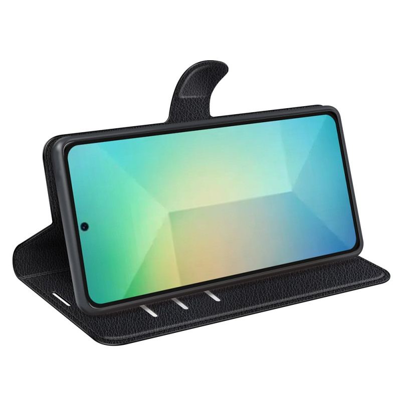 Läderfodral Samsung Galaxy S25 5g Telefonfodral Klassisk Litchi Konstläder