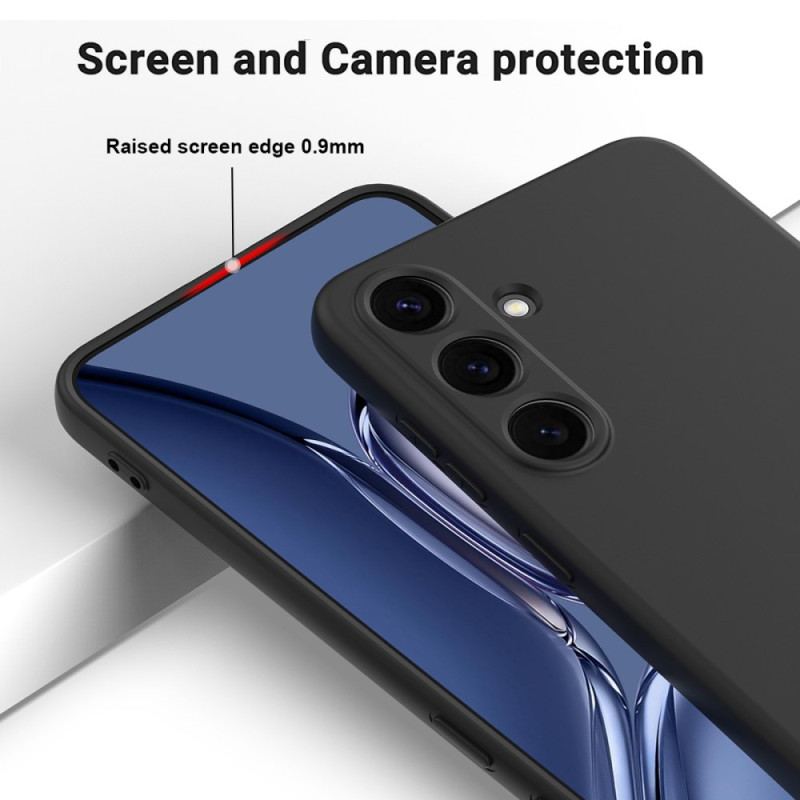 Skal För Samsung Galaxy S25 5g Flytande Silikon Med Rem