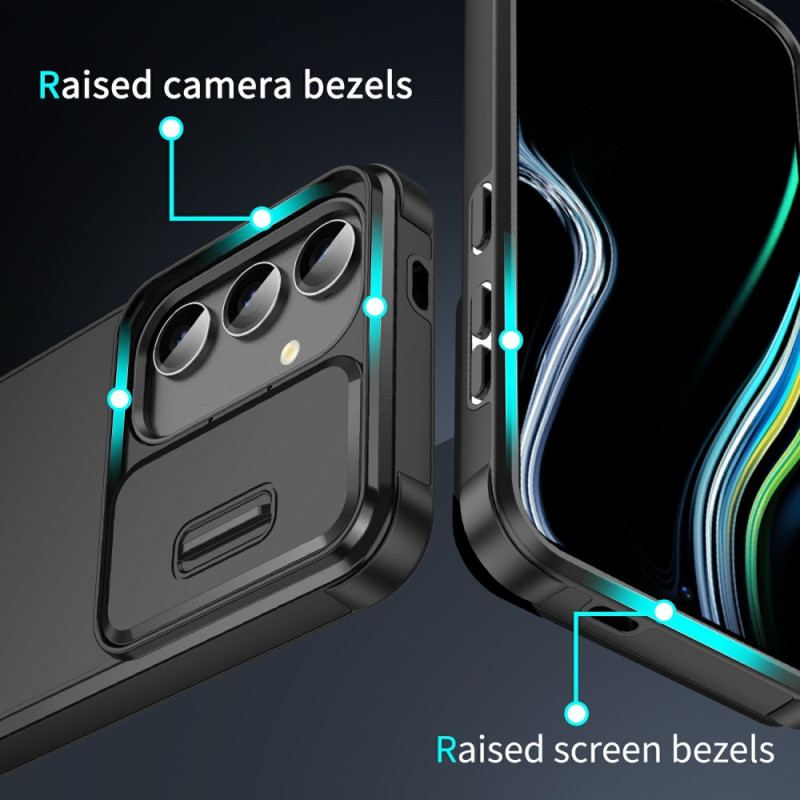 Skal För Samsung Galaxy S25 5g Robust Med Kameraskydd