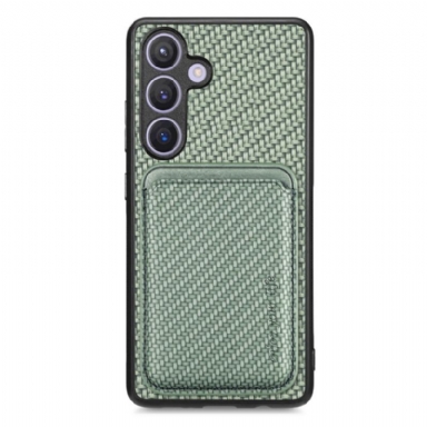 Skal Samsung Galaxy S25 5g Avtagbar Magnetisk Korthållare