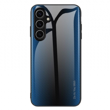 Skal Samsung Galaxy S25 5g Härdat Glas Kolfiber