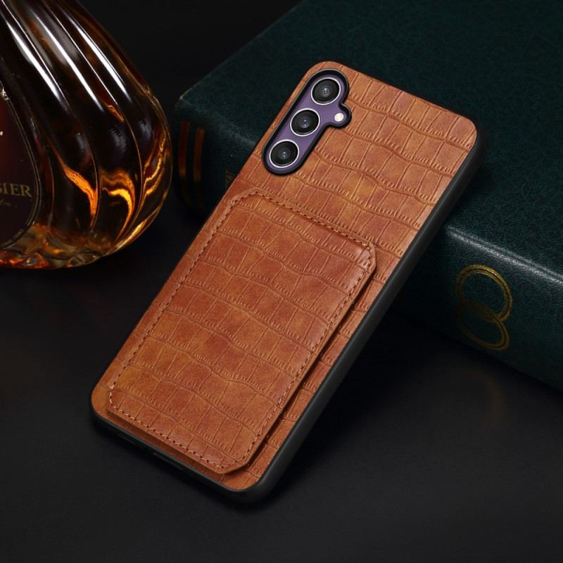 Skal Samsung Galaxy S25 5g Korthållare Med Krokodilstruktur