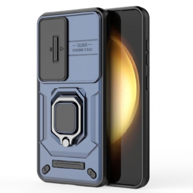 Skal Samsung Galaxy S25 5g Slitstarkt Ringfodral Med Kameraskydd