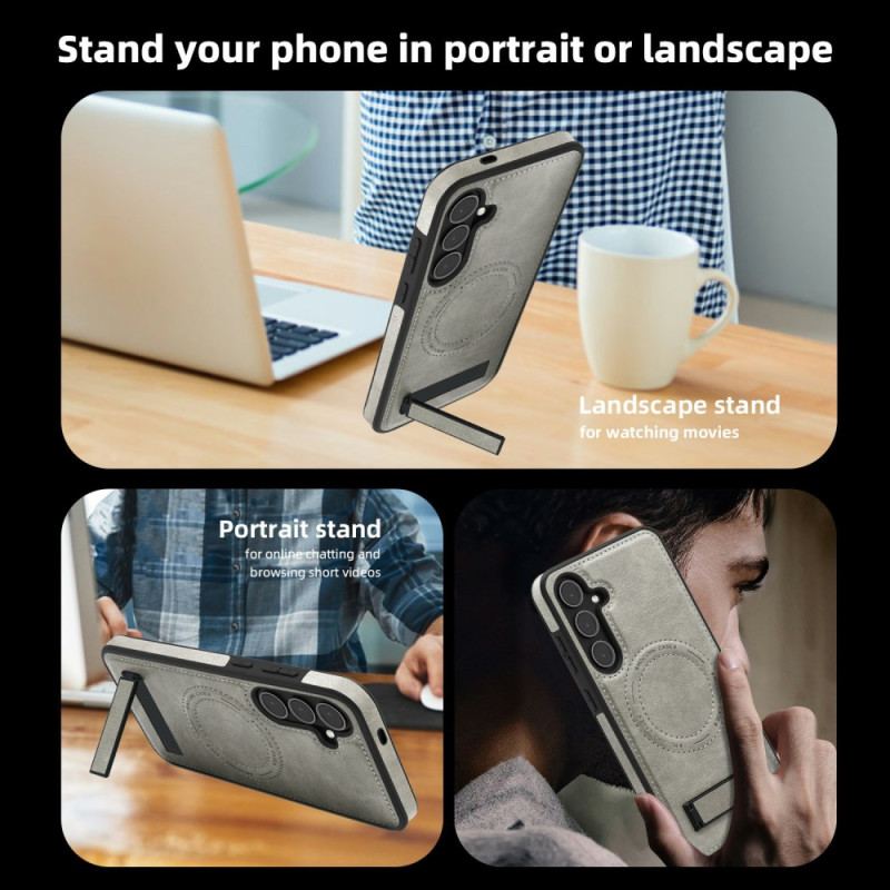 Skal Samsung Galaxy S25 5g Telefonfodral Inbyggt Fäste Och Magsafe Kompatibilitet