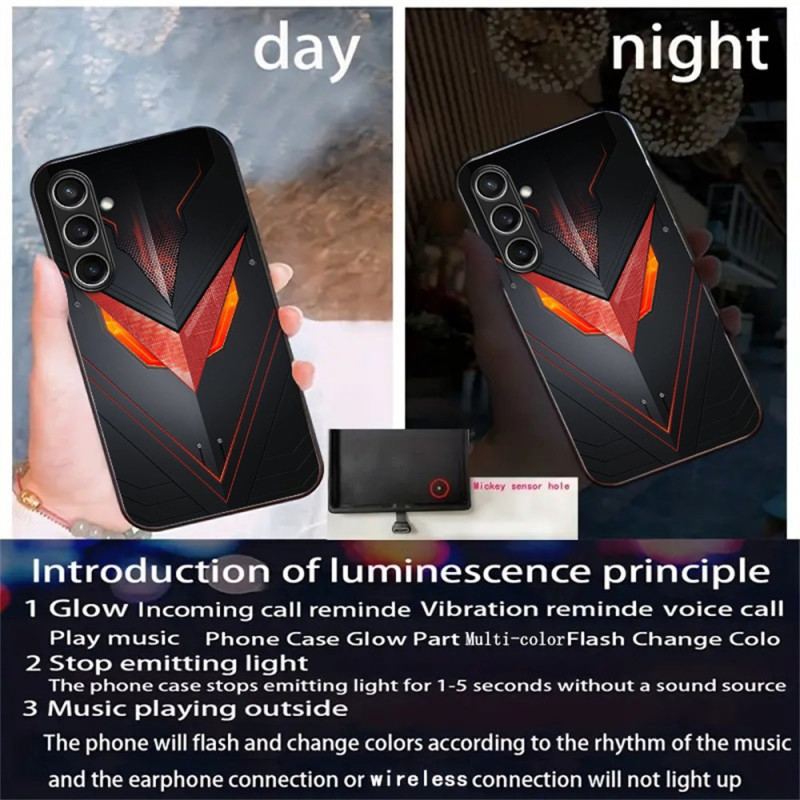 Skal Samsung Galaxy S25 5g Telefonfodral Rhythmic Lighting-serien