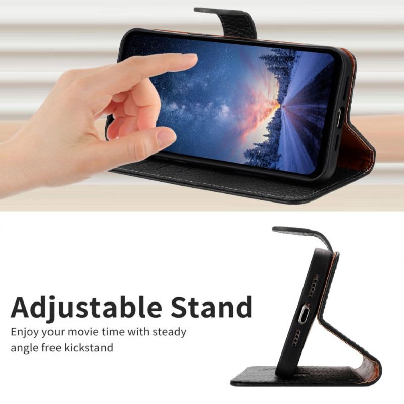 Fodral För Vivo V60 Lite Texturerat Läder