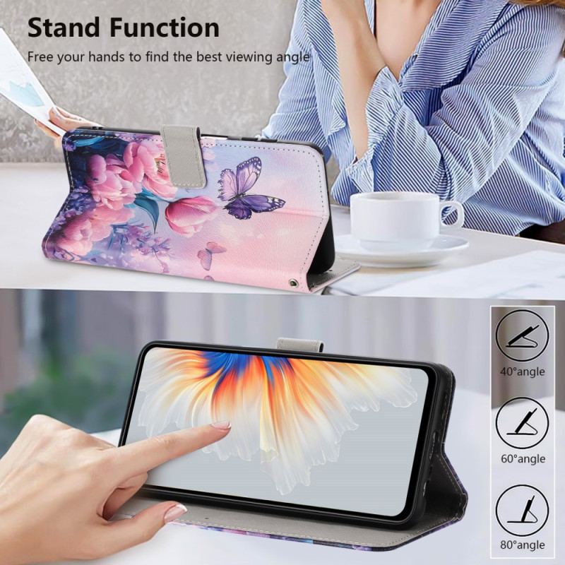 Fodral För Vivo V60 Lite Tulpaner