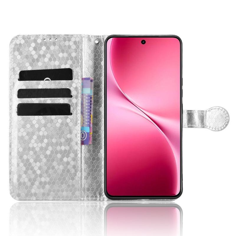 Fodral Vivo V60 Lite Glitterprickmönster