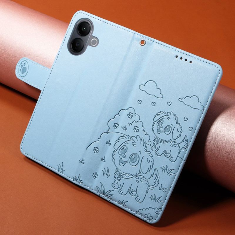 Fodral Vivo V60 Lite Rfid-skydd Och Hundmönster