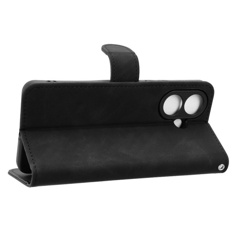 Läderfodral Vivo V60 Lite Telefonfodral Mockaeffekt