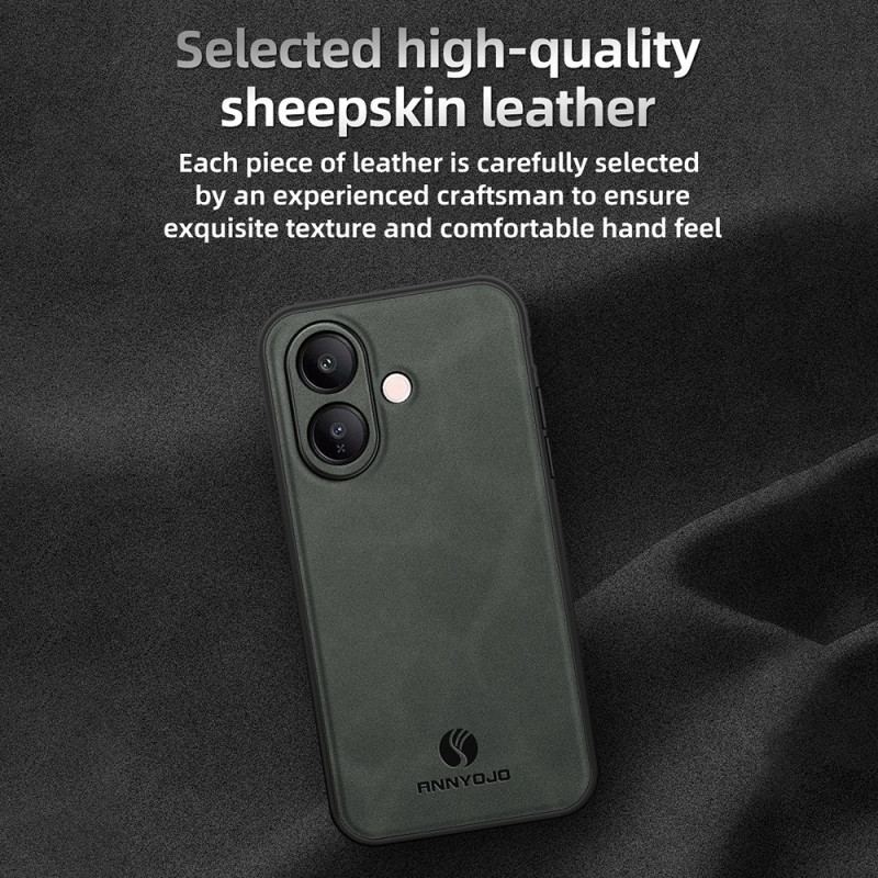 Skal Vivo V60 Lite Förstärkt Lädereffekt