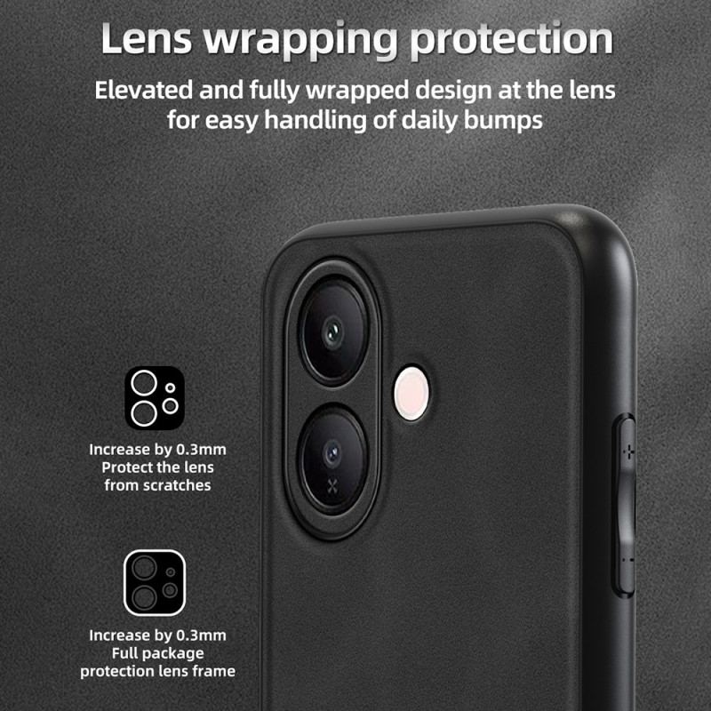 Skal Vivo V60 Lite Förstärkt Lädereffekt