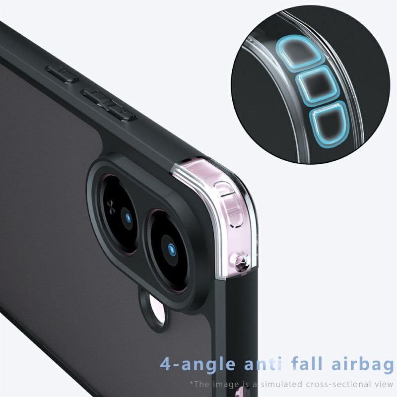 Skal Vivo V60 Lite Telefonfodral Krockkuddar I Matt Finish