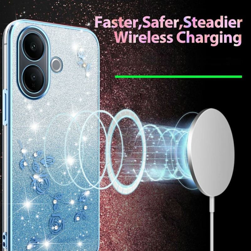 Skal Vivo V60 Lite Tonade Paljetter