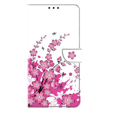 Fodral För Samsung Galaxy S25 Plus 5g Rosa Blommönster