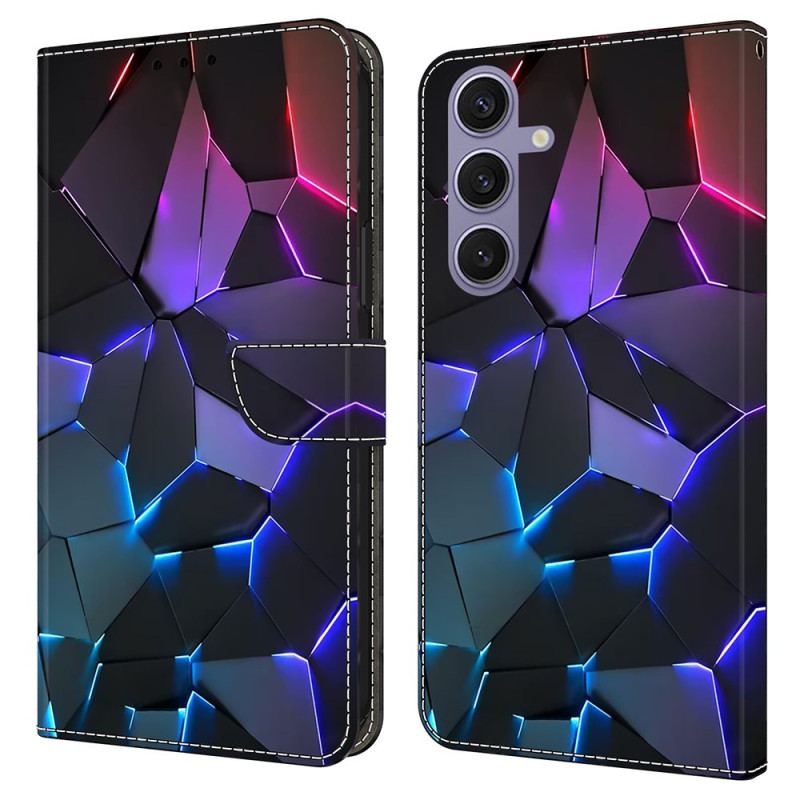 Fodral Samsung Galaxy S25 Plus 5g Blå Sprickor