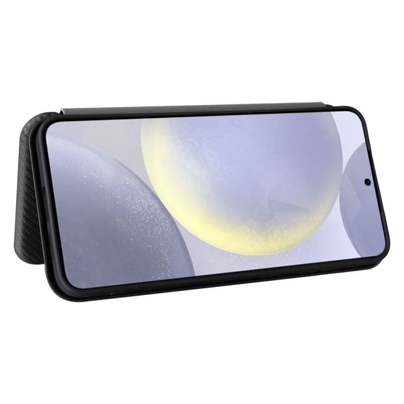 Folio-fodral Samsung Galaxy S25 Plus 5g Kolfiber