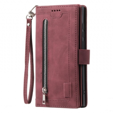 Läderskal Fodral Samsung Galaxy S25 Plus 5g Hel Plånbok