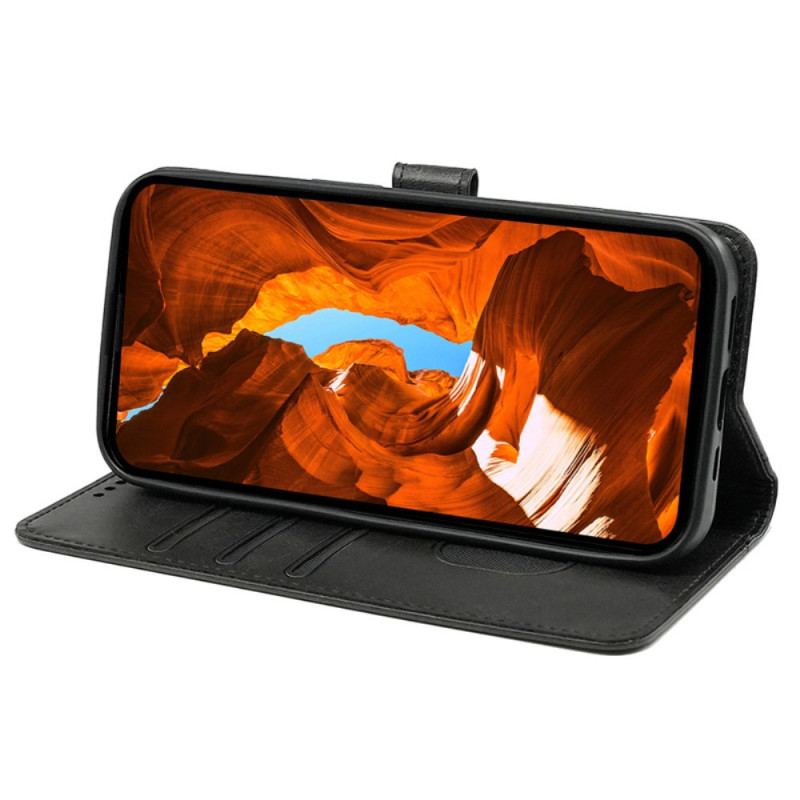 Läderskal Fodral Samsung Galaxy S25 Plus 5g Vintagestil