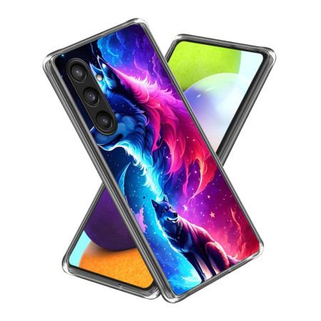 Skal För Samsung Galaxy S25 Plus 5g Färgglad Varg