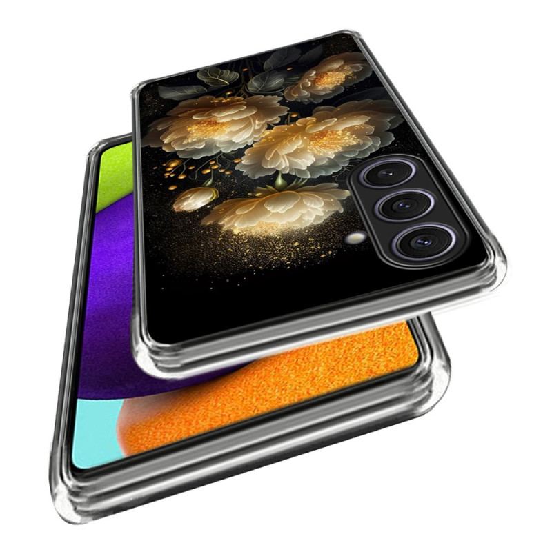 Skal För Samsung Galaxy S25 Plus 5g Gyllene Pioner