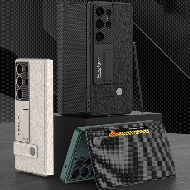 Skal För Samsung Galaxy S25 Plus 5g Inbyggt Stativ