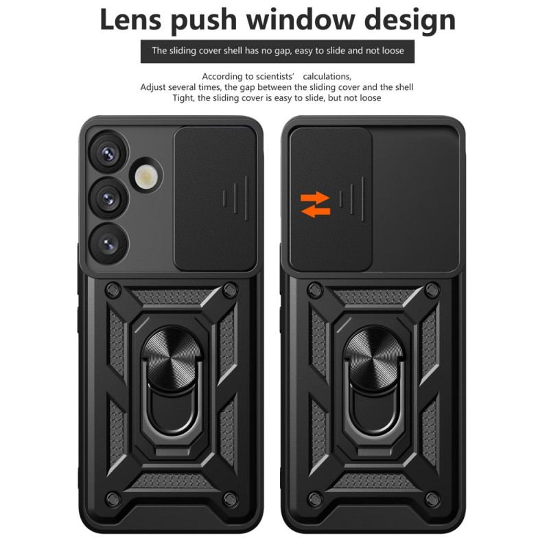 Skal För Samsung Galaxy S25 Plus 5g Roterande Fäste Och Linsskydd