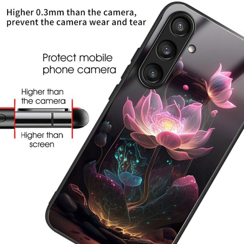 Skal Samsung Galaxy S25 Plus 5g Lotus I Härdat Glas