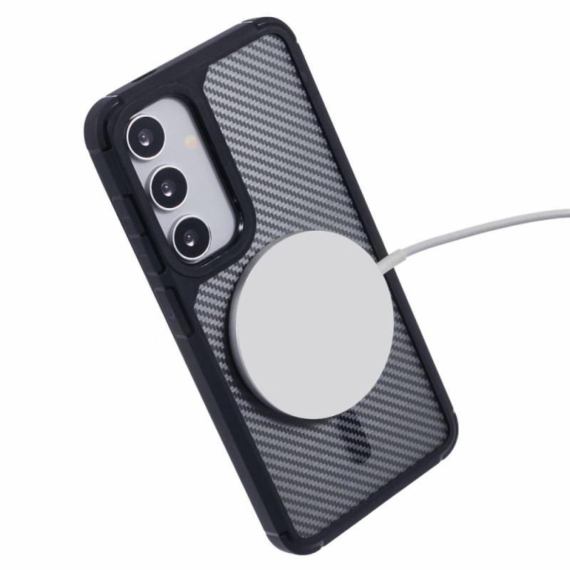 Skal Samsung Galaxy S25 Plus 5g Magsafe-kompatibel Kolfiber