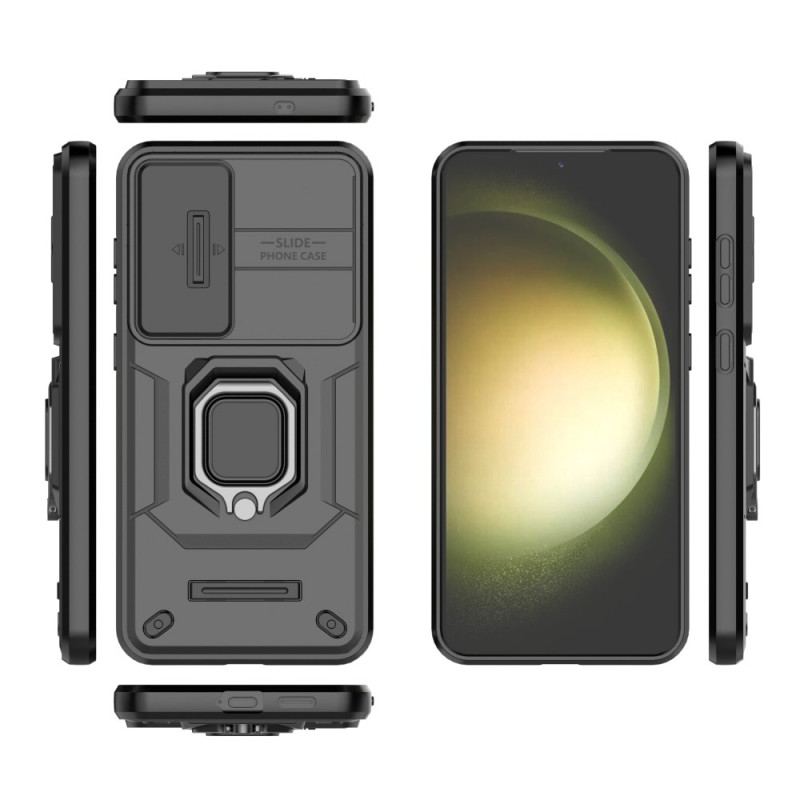 Skal Samsung Galaxy S25 Plus 5g Slitstark Ring Med Linsskydd