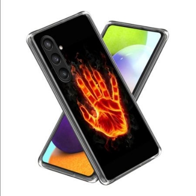 Skal Samsung Galaxy S25 Plus 5g Telefonfodral Brinnande Hand