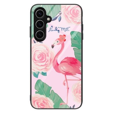 Skal Samsung Galaxy S25 Plus 5g Telefonfodral Flamingo I Härdat Glas